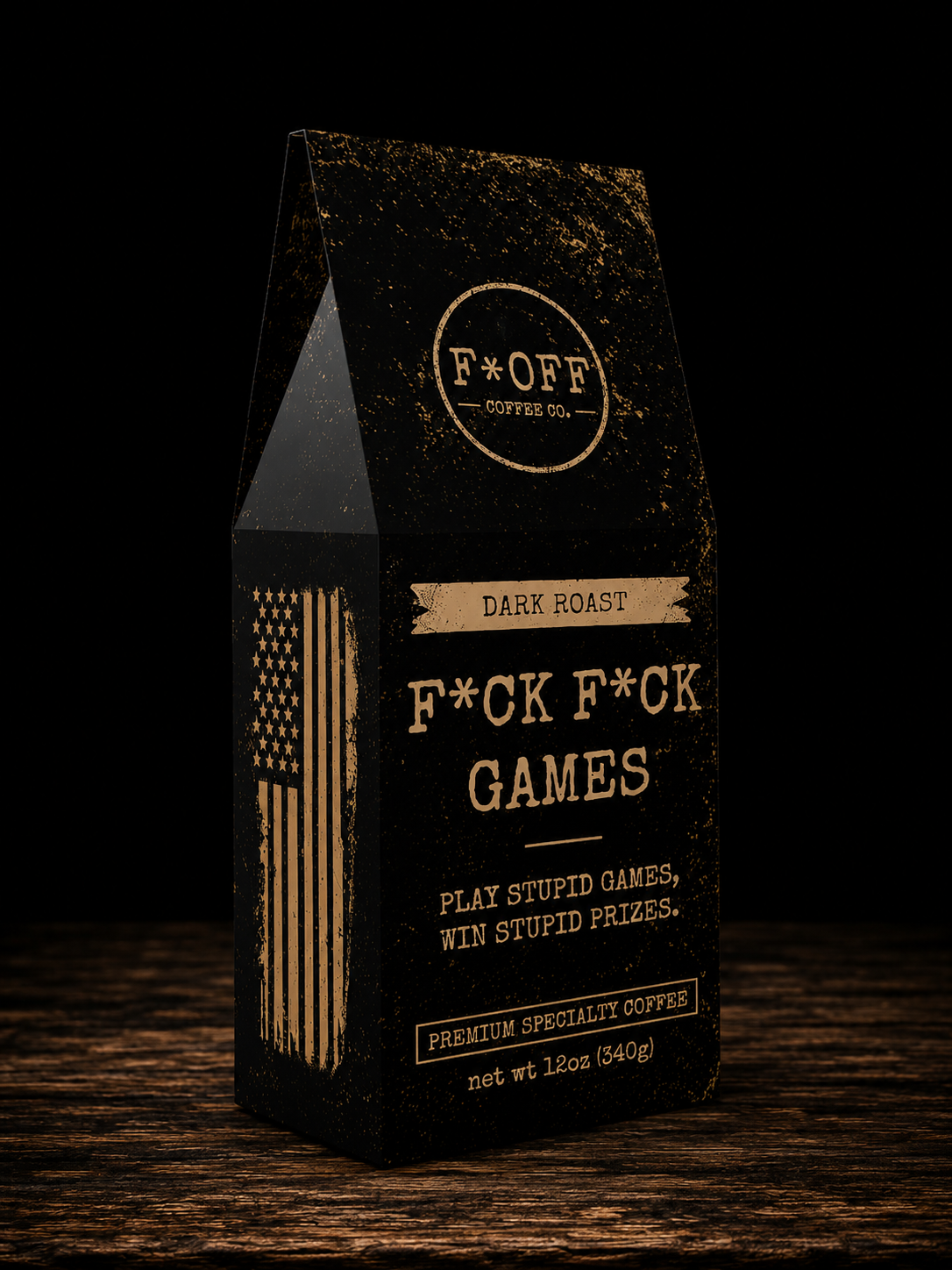 F*Off Coffee Co. Fck Fck Games Medium Dark Roast Coffee Blend