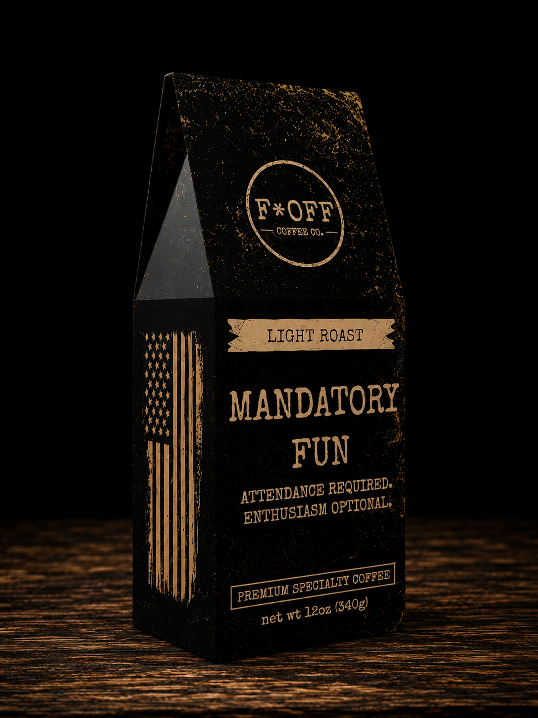F*Off Coffee Co. Mandatory Fun Light Roast Coffee Blend