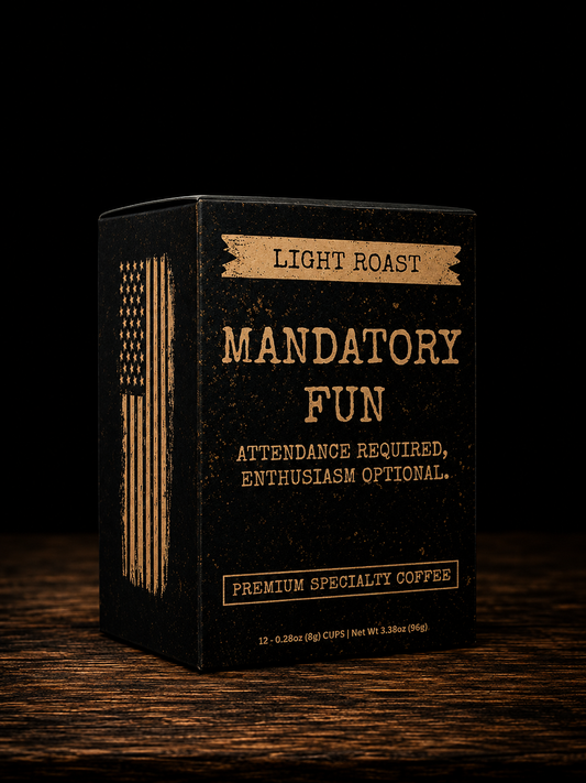 F*Off Coffee Co. Mandatory Fun Pods Light Roast Coffee Pods