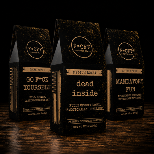 F*Off Coffee Co. WTF Do I Order 3-Pack Sampler Bundle