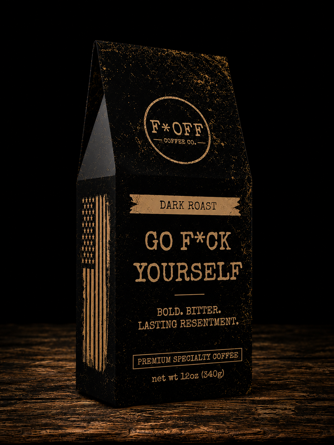F*Off Coffee Co. Go Fck Yourself Dark Roast Brazilian Coffee